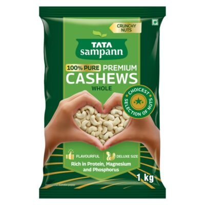 Tata Sampann Pure Cashews - Nutritious Snack