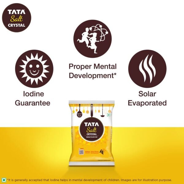 Tata Salt Crystal Salt, 1 kg - Image 2
