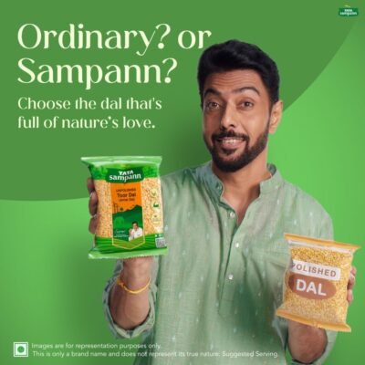 Tata Sampann Unpolished Toor Dal - 1kg