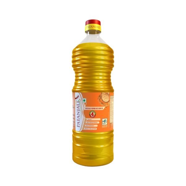 Patanjali Rice Bran Oil - Healthy Cooking Option