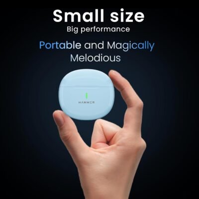 HAMMER New Launch Ultra Pods TWS Wireless Bluetooth Ear buds, Inbuilt Mic,