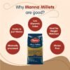 Manna Millets Combo Pack - 2.5Kg Whole Grains