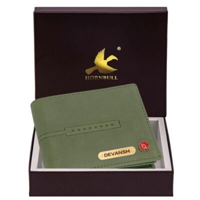 HORNBULL Men's Personalized Wallet