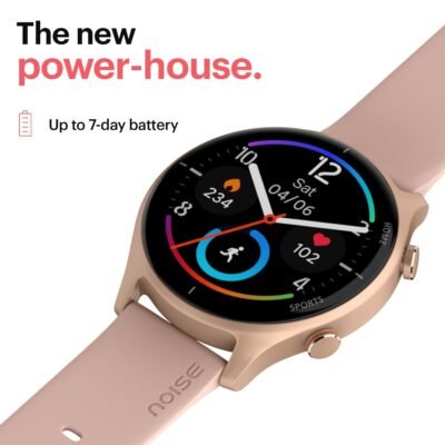 Noise Twist Round dial Smart Watch with Bluetooth Calling, 1.38" TFT Display, up-to 7 Days Battery,