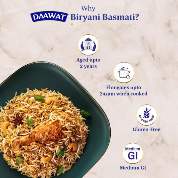 Daawat Biryani Basmati Rice - Image 2