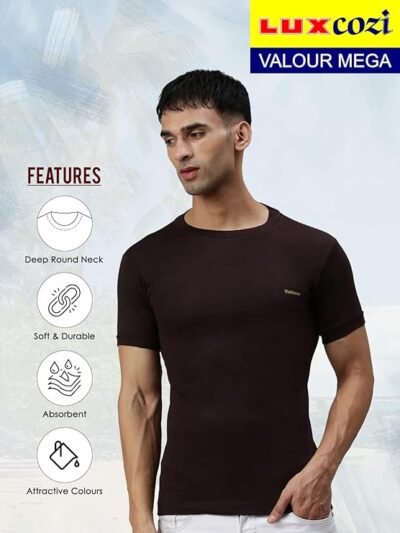 Lux Cozi Men's Cotton Vest Pack