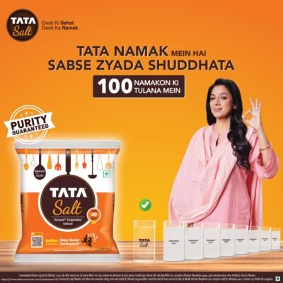Tata Salt 1 Kg - Free Flowing & Iodised