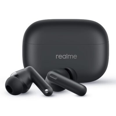 realme Buds T310 True Wireless in-Ear Earbuds with 46dB Hybrid ANC, 360° Spatial Audio