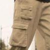 Lymio Men's Regular Fit Low Rise Cargo || Cotton Cargo Pants