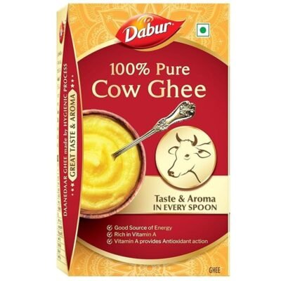Dabur 100% Pure Cow Ghee - Rich in Aroma and Nutrition