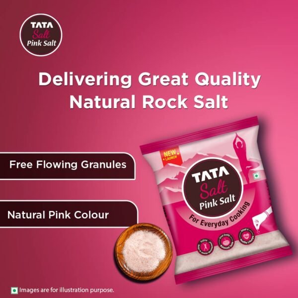 Tata Salt Pink Salt, 1kg - Image 3
