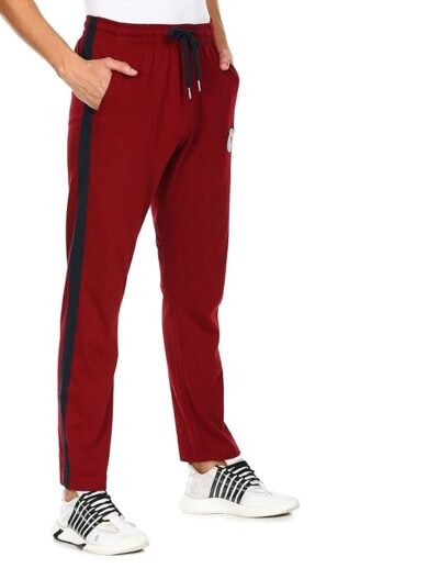 U.S. POLO ASSN. Men's Regular Fit Mid Rise Track Pant