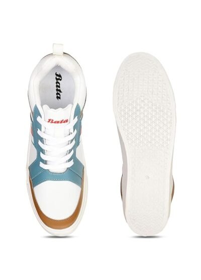 Bata Men Lace Up Sneaker Shoes