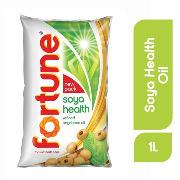 Fortune Refined Soybean Oil – 870gm Pouch - Image 4