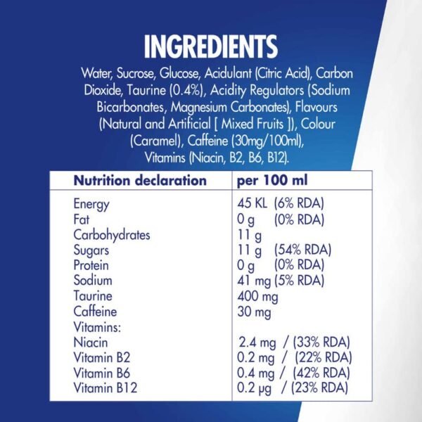 Red Bull Energy Drink, 250 ml, Pack of 4 - Image 3