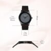Matrix Minimalist Dual Colour Dial with Softest Silicone Strap Analog Wrist Watch for Men & Boys