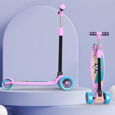 Lifelong LLKS03 Foldable Kick Skating Cycle| Skate Scooter for Kids