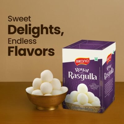 Bikano Royal Rasgulla - Indian Sweet Dish