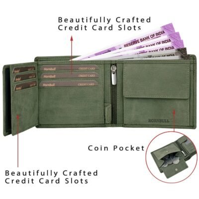HORNBULL Men's Personalized Wallet