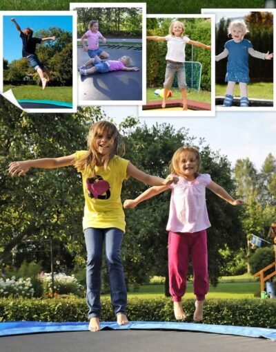 IGNITE WEIGHTS® Imported 6 Feet Trampoline for Kids & Adults