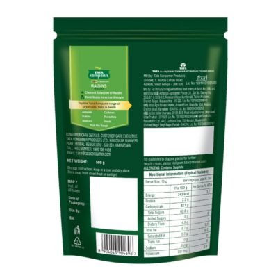 Tata Sampann Pure Raisins - Seedless Green Kishmish