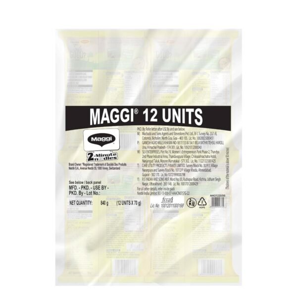 MAGGI 2-Minute Masala Noodles - Pack of 12 - Image 2
