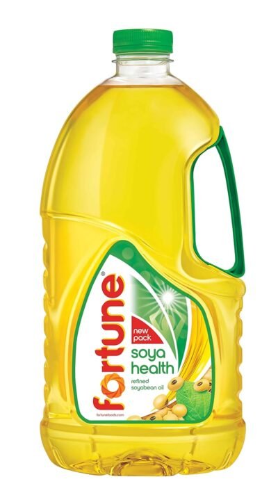 Fortune Soya Health Refined Soyabean Oil, 2L