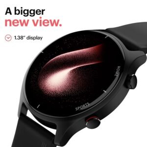 Noise Twist Round dial Smart Watch with Bluetooth Calling, 1.38" TFT Display, up-to 7 Days Battery,