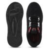 Lakhani Aashirwad Plush Black-Red Training Shoes