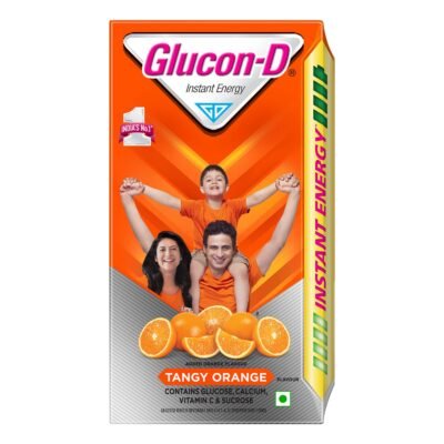 Glucon-D Tangy Orange Glucose Powder