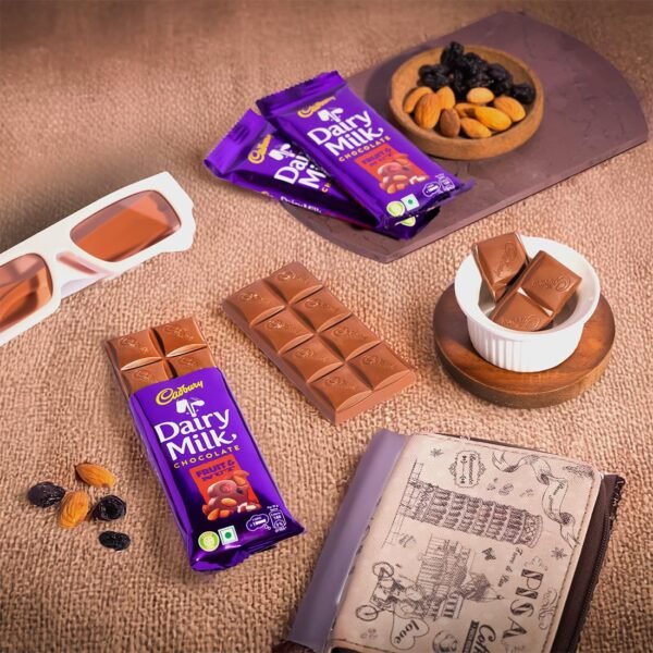 Cadbury Dairy Milk Fruit and Nut Chocolate Bar - Image 4