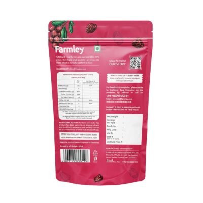 Farmley Dried Cranberry - 200g Pack