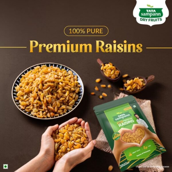 Tata Sampann Pure Seedless Raisins - 500g - Image 3