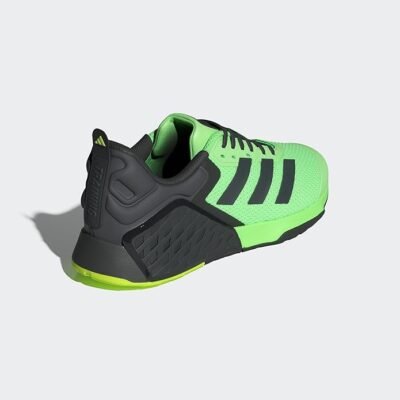 adidas Unisex Dropset 3 GFX Shoes, Lime Burst Carbon Lucid Lemon, 10.5 Women/9.5 Men