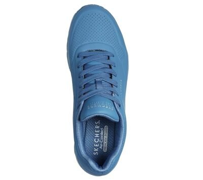 Skechers Mens UNO - Stand ON AIR Light Denim Casual Sneakers, 6 UK (7 US)