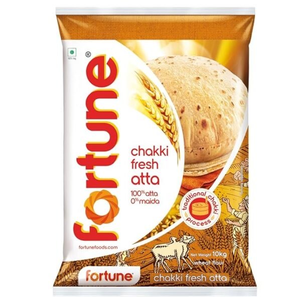 Fortune Chakki Fresh Atta - 10 kg