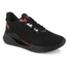 Lakhani Aashirwad Plush Black-Red Training Shoes
