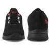 Lakhani Aashirwad Plush Black-Red Training Shoes