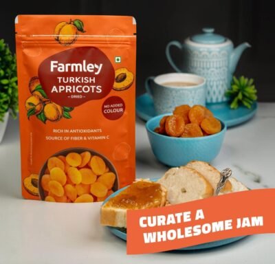 Farmley Exotics Apricots - Premium Dried Fruits