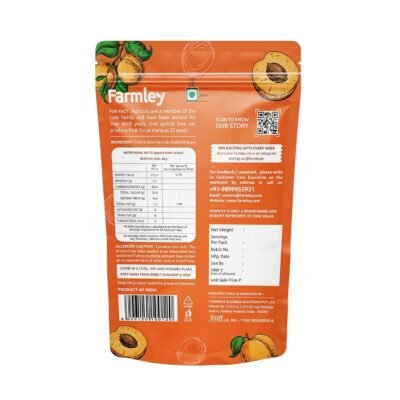 Farmley Exotics Apricots - Premium Dried Fruits