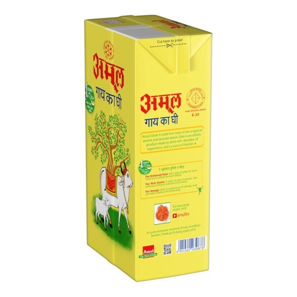 Amul Cow Ghee, 1 Liter Tetra Pk - Image 3