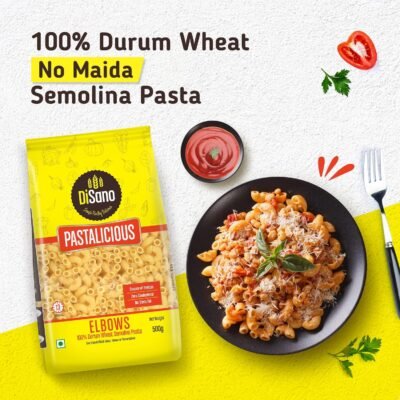 DISANO Elbows Pasta - 100% Durum Wheat