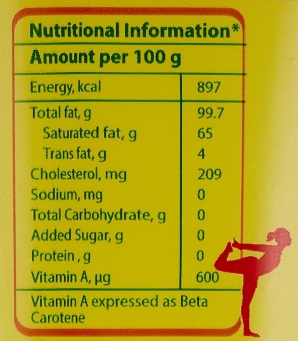 Amul Cow Ghee - 500 ml Jar - Image 3