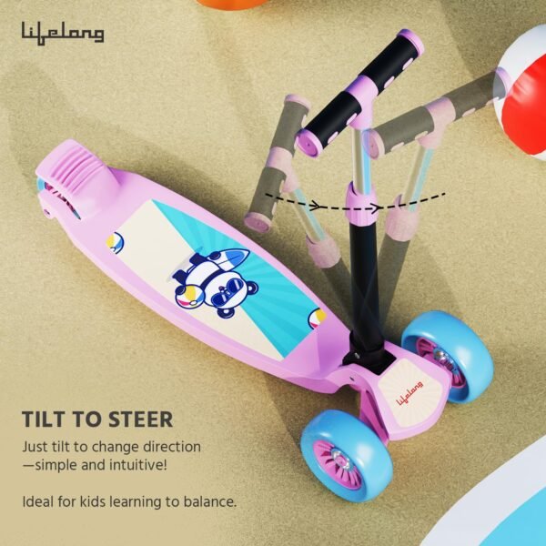 Lifelong LLKS03 Foldable Kick Skating Cycle| Skate Scooter for Kids - Image 6