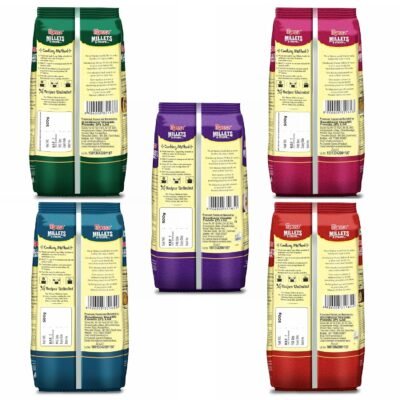 Manna Millets Combo Pack - 2.5Kg Whole Grains