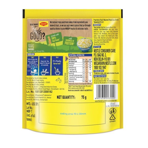 PAZZTA Maggi Cheese Macaroni Instant Pasta - Image 3