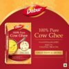 Dabur 100% Pure Cow Ghee - Rich in Aroma and Nutrition
