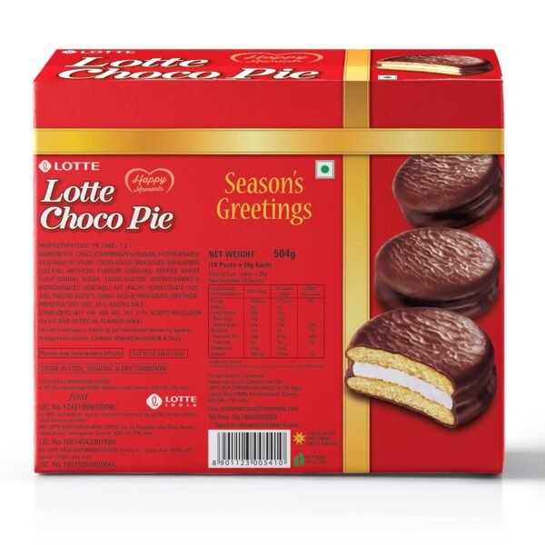 Lotte Choco Pie Pack of 18 - Image 3