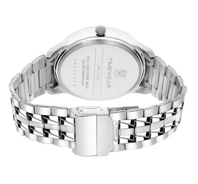 TIMEWEAR Analog Day Date Functioning Stainless Steel Chain Watch for Men
