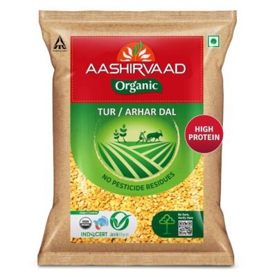 Aashirvaad Organic Arhar/Tur Dal - 1 Kg
